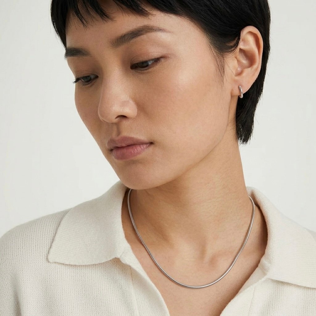 Seamless Long Snake Chain — alternate view