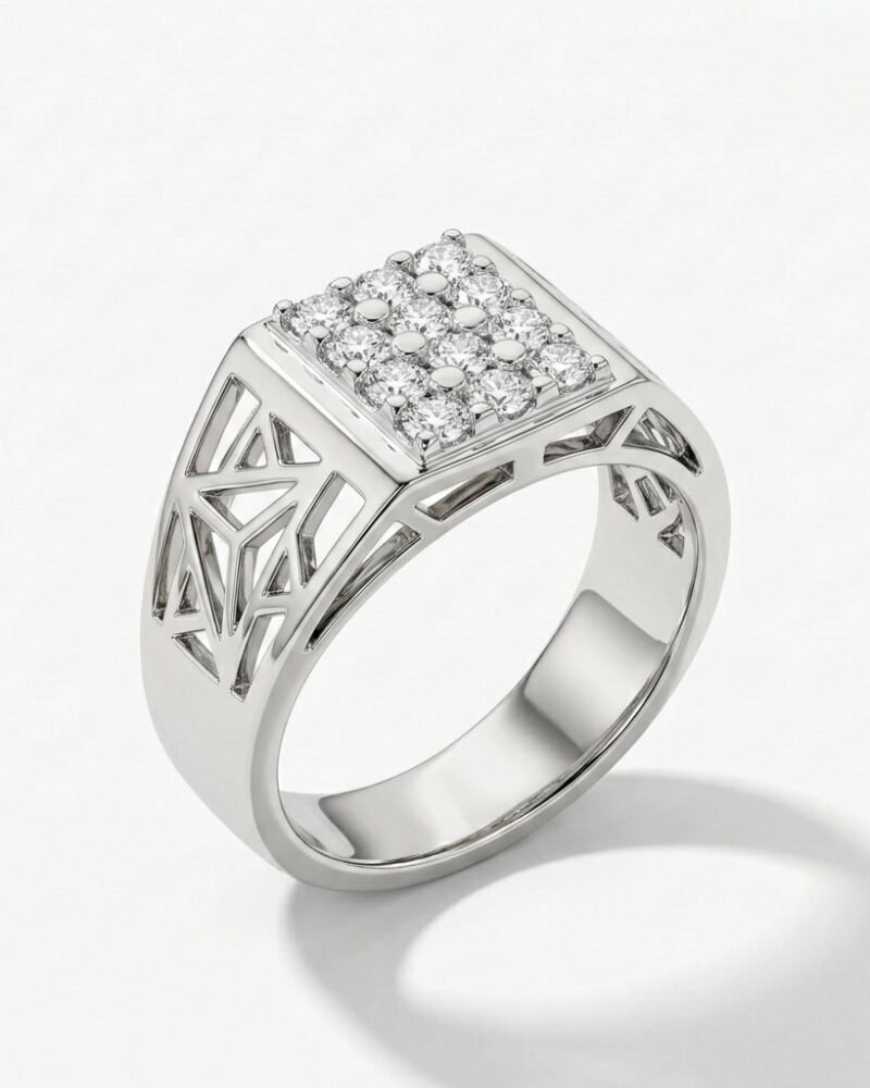 Lattice Diamond Signet