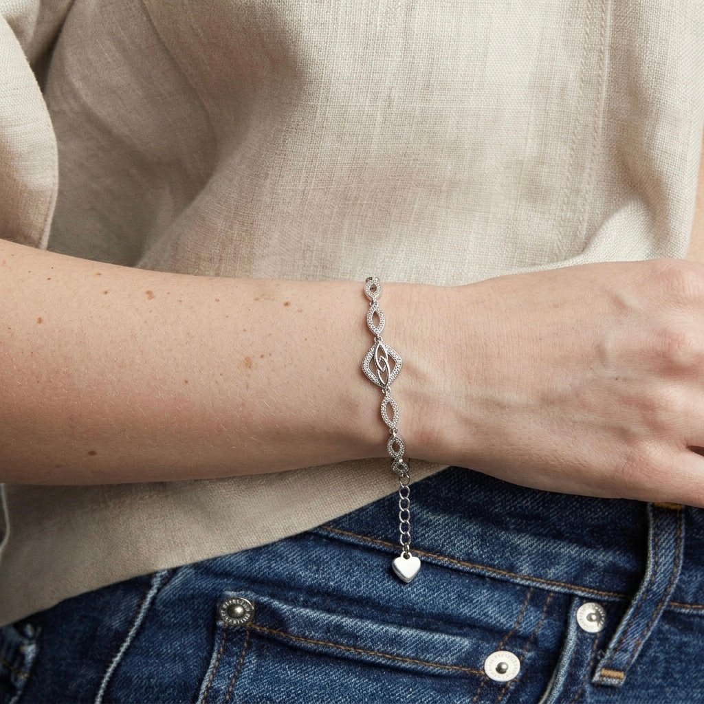 Marquise Link Bracelet — alternate view