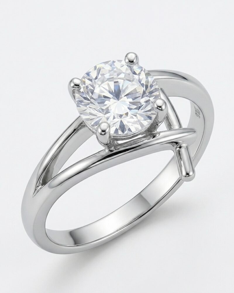 Modern Split Shank Ring