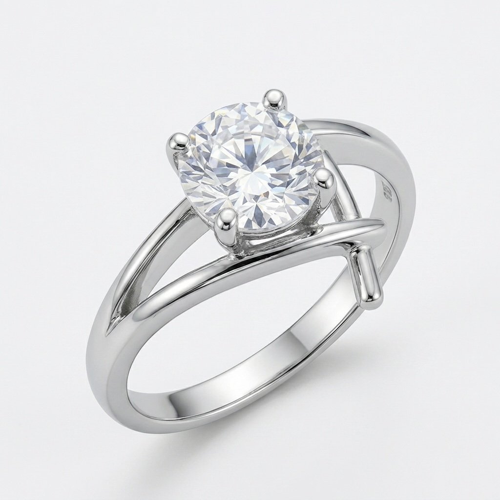 Modern Split Shank Ring
