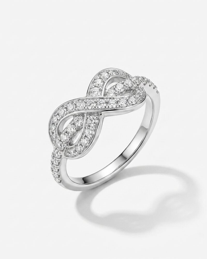 Pavé Infinity Ring